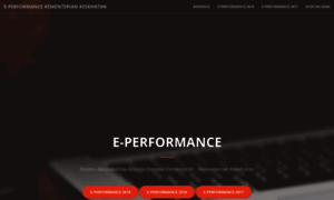 E-performance.kemkes.go.id thumbnail