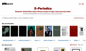 E-periodica.ch thumbnail