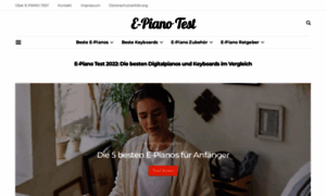 E-piano-test.com thumbnail
