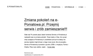 E-poniatowa.pl thumbnail