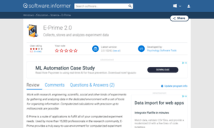 E-prime.software.informer.com thumbnail