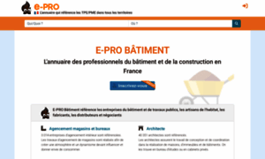 E-pro-construction.fr thumbnail