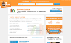 E-pro-edition.fr thumbnail