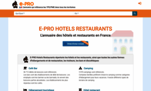 E-pro-hotel-restaurant.fr thumbnail