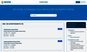 E-recruitment.mifotra.gov.rw thumbnail