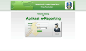 E-reporting.dinkes.jatimprov.go.id thumbnail