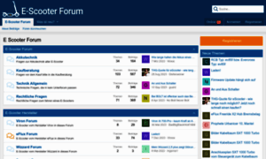 E-scooter-forum.de thumbnail