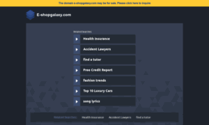 E-shopgalaxy.com thumbnail