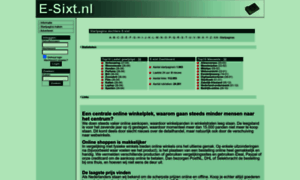 E-sixt.nl thumbnail