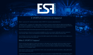 E-sports.fi thumbnail