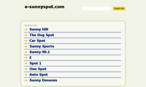 E-sunnyspot.com thumbnail