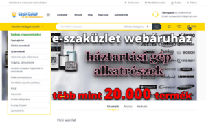 E-szakuzlet.hu thumbnail