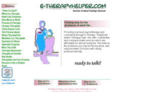 E-therapyhelper.com thumbnail