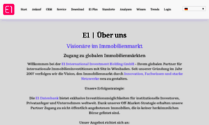E1-holding.com thumbnail