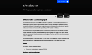 Eaccelerator.net thumbnail