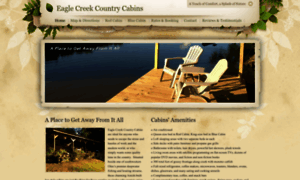 Eaglecreekcountrycabin.com thumbnail