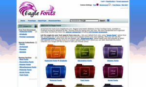 Eaglefonts.com thumbnail