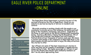 Eagleriverpolice.org thumbnail