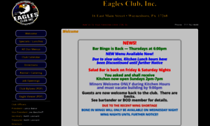 Eaglesclubinc.org thumbnail