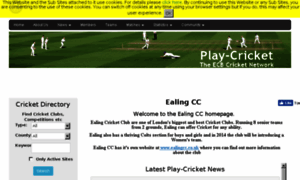 Ealing.play-cricket.com thumbnail