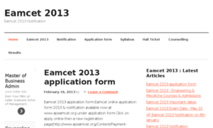 Eamcet2013.net thumbnail