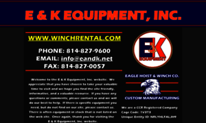 Eandkequipment.com thumbnail