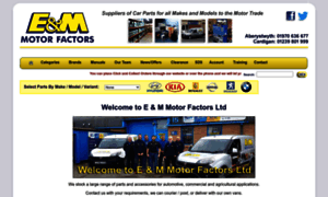 Eandmmotorfactors.co.uk thumbnail