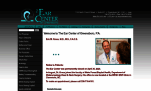 Earcentergreensboro.com thumbnail