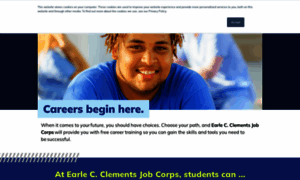 Earlecclements.jobcorps.gov thumbnail