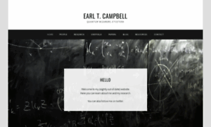 Earltcampbell.com thumbnail