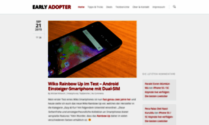 Early-adopter.info thumbnail