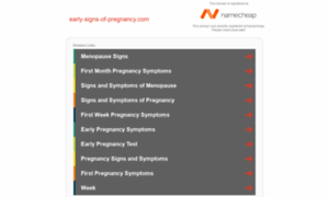 Early-signs-of-pregnancy.com thumbnail