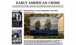 Earlyamericancrime.com thumbnail