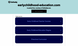 Earlychildhood-education.com thumbnail