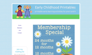 Earlychildhoodprintables.com thumbnail