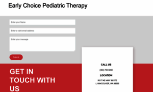 Earlychoicepediatrictherapy.com thumbnail