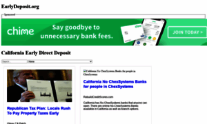 Earlydeposit.org thumbnail