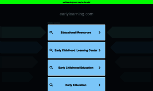 Earlylearning.com thumbnail