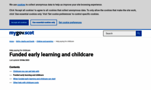 Earlylearningandchildcare.scot thumbnail