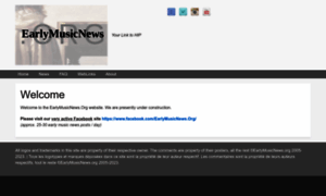 Earlymusicnews.org thumbnail