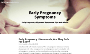 Earlypregnancy.info thumbnail