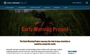 Earlywarningproject.org thumbnail