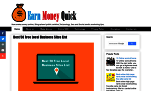 Earn-moneyquick.blogspot.com thumbnail