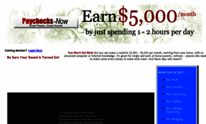 Earn.paychecks-now.com thumbnail