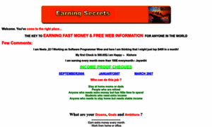 Earningsecrets.50webs.com thumbnail