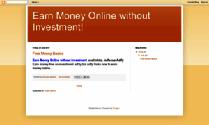 Earnmoneybasics.blogspot.com thumbnail