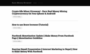 Earnmoneybrowser.webflow.io thumbnail