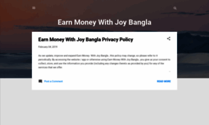 Earnmoneyjoybangla.blogspot.com thumbnail