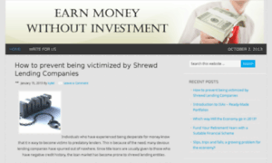 Earnmoneywithoutinvestment.com thumbnail