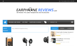 Earphone-reviews.com thumbnail